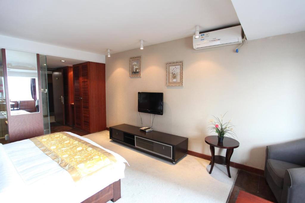 Chengdu Comma Apartment Hotel - Xinian Branch Δωμάτιο φωτογραφία